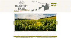 Desktop Screenshot of harperstrail.com